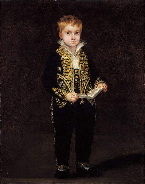 Francisco de Goya Portrait of Victor Guye oil painting picture